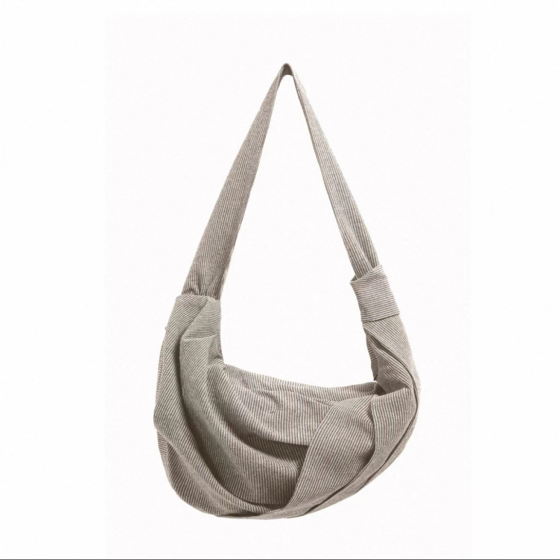 Crossbody torba sa zatvaračem - unisex stil, tkanina, podstava poliester, džep za telefon, jesen 2025