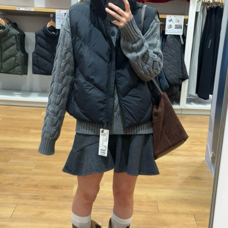 Vesta s trakama i stil zrelé dame, ultra kratka dužina ≤40 cm, polo ovratnik, glavni materijal: Spandex