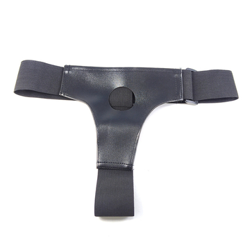 Bőr viselhető nadrág elasztikus pánttal – üreges dildó, felnőtteknek, márka YHNB
