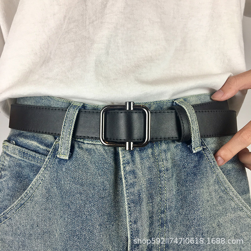 PU kožni pojas s kopčom od legure, glatko zatvaranje, širina 2–4 cm, proizvedeno u Jinhua