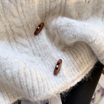 Ženski pleteni prsluk s cvjetnim uzorkom, okrugli izrez, kratka duljina, ovčji baršun tkanina, najlon mješavina