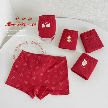 Valley Bear Dječje pamučne gaćice za djevojčice, 95% pamuk, Sigurnosna razina A, Zima 2025