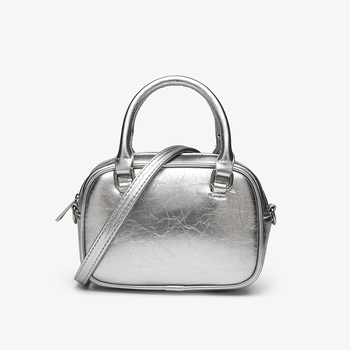 Korejskog stila PU horizontalna kvadratna torba s pokrivenim otvaranjem i unutarnjim džepom na zip