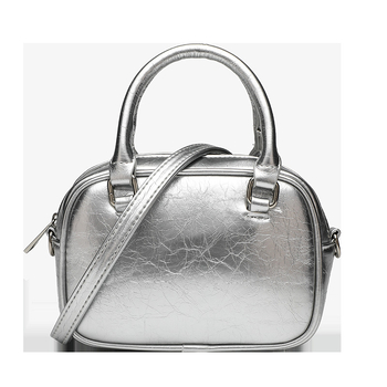 Korejskog stila PU horizontalna kvadratna torba s pokrivenim otvaranjem i unutarnjim džepom na zip