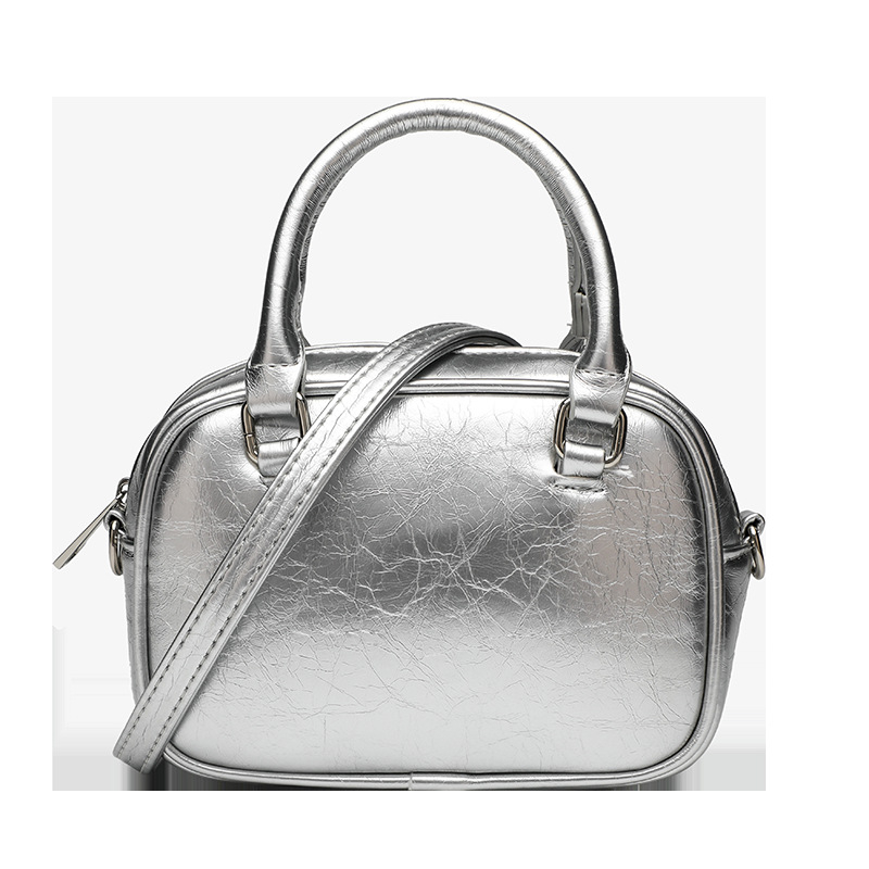 Korejskog stila PU horizontalna kvadratna torba s pokrivenim otvaranjem i unutarnjim džepom na zip