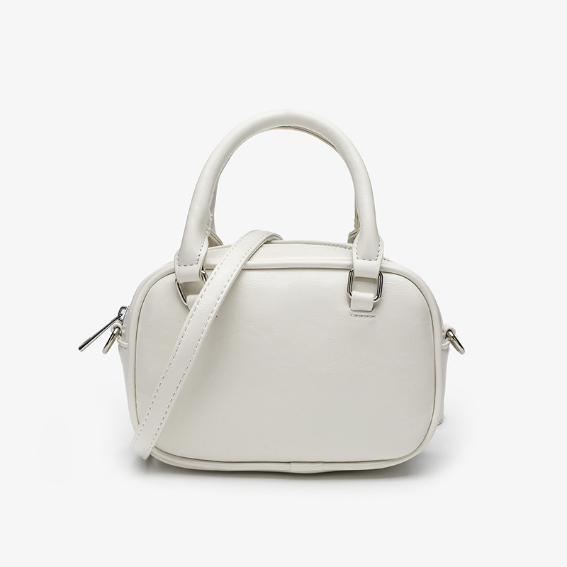 Korejskog stila PU horizontalna kvadratna torba s pokrivenim otvaranjem i unutarnjim džepom na zip