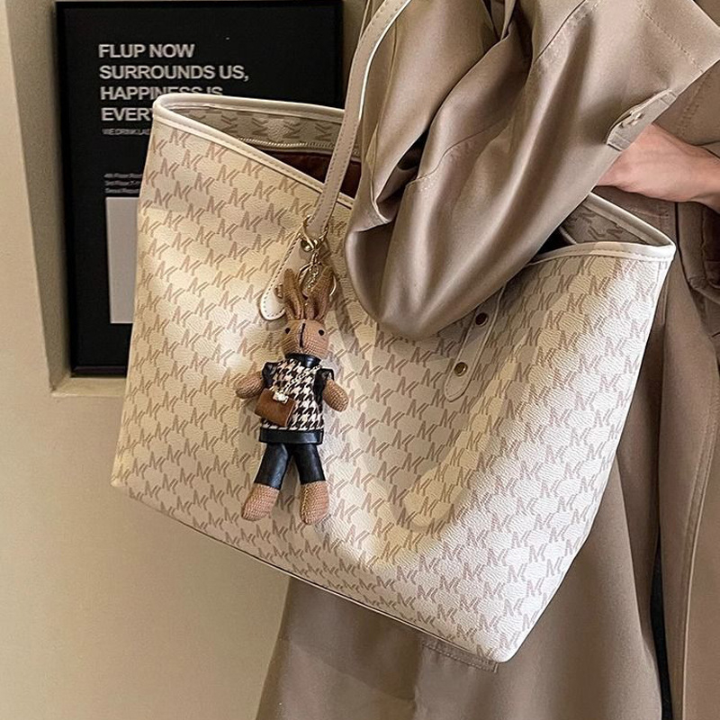 PU tote torba za posao i svakodnevnu upotrebu — zatvarač, jedna naramenica