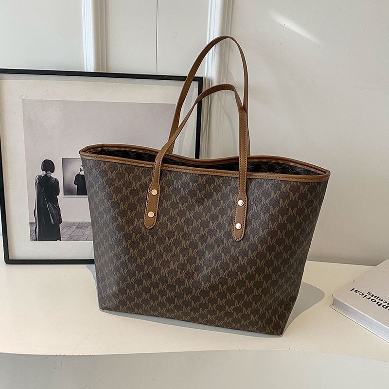 PU tote torba za posao i svakodnevnu upotrebu — zatvarač, jedna naramenica