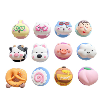 Десктоп стойка с карикатурен стил, силиконова конструкция, MagSafe магнитен държач, разтегателна и държач за пръстен