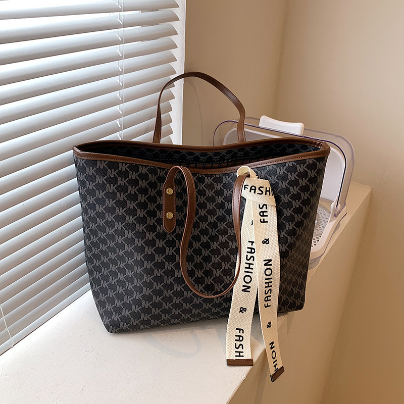 Carrotati Unisex Tote Torba, PU Materijal, Zatvaranje na Zip, Skriveni Džep sa Zipom