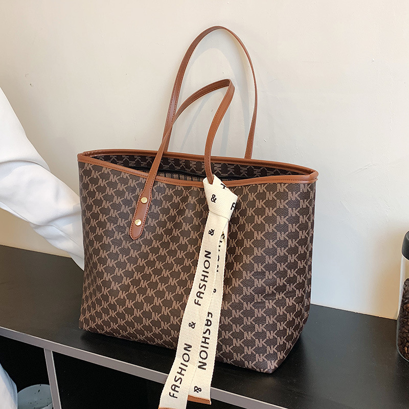 Carrotati Unisex Tote Torba, PU Materijal, Zatvaranje na Zip, Skriveni Džep sa Zipom