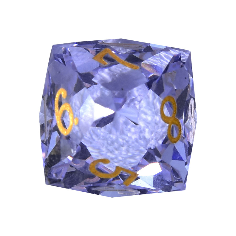 Poliedarske kocke s dragocjenim izgledom za D&D i društvene igre, stil pravokutnog kuta, obrada i personalizacija dostupni