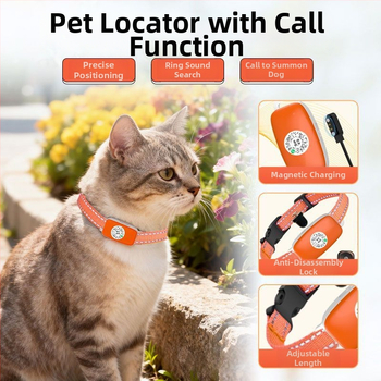5G GPS локатор за домашни любимци – водоустойчив, против изгубване, дистанционно проследяване, съвместим с iOS