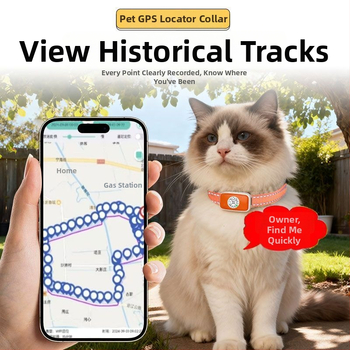 5G GPS локатор за домашни любимци – водоустойчив, против изгубване, дистанционно проследяване, съвместим с iOS