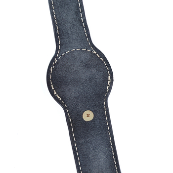 Jinyuda bőr kutyanyakörv AirTag nyomkövetővel, egész éves használatra