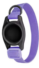 Airtag macska lokátor védőburkolat anti-elvesztés gallérral — poliészter, macska, egész éves, mindennapi stílus.