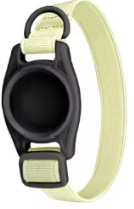 Airtag macska lokátor védőburkolat anti-elvesztés gallérral — poliészter, macska, egész éves, mindennapi stílus.