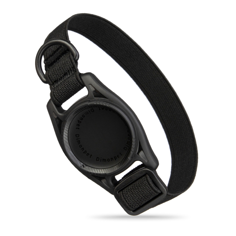 Airtag macska lokátor védőburkolat anti-elvesztés gallérral — poliészter, macska, egész éves, mindennapi stílus.