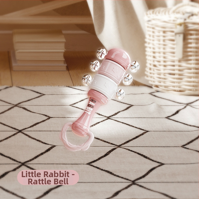 Le zai Χειροκίνητο ταμπουρίνο – Πλαστικό βρεφικό ταμπουρίνο, Εκπαιδευτικό παιχνίδι πρώιμης εκπαίδευσης, Άνεση για το μωρό, Συσκευασία σε κουτί, Πλαστικό παιχνίδι 3C