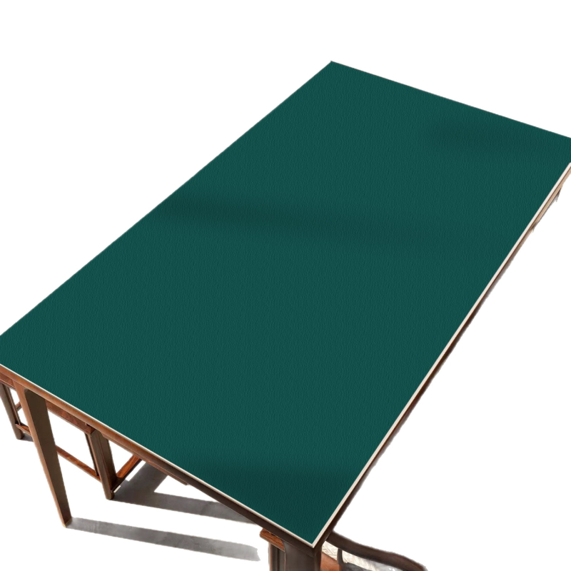 Покривка за маса за Тексас Холдем с противохлъзваща повърхност и звукоизолация; смесен материал, квадратна форма, модел решетка, висока термоустойчивост