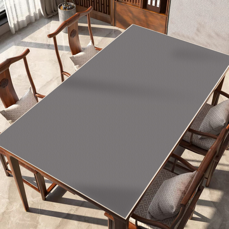 Покривка за маса за Тексас Холдем с противохлъзваща повърхност и звукоизолация; смесен материал, квадратна форма, модел решетка, висока термоустойчивост