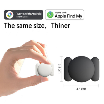 Калъф за проследяващо устройство с магнитен силиконов капак, F10 двойна система, 225 mAh, безжично разстояние 20 м, тегло 6.6 g, ABS, съвместим с Android и iOS
