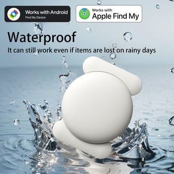 Калъф за проследяващо устройство с магнитен силиконов капак, F10 двойна система, 225 mAh, безжично разстояние 20 м, тегло 6.6 g, ABS, съвместим с Android и iOS