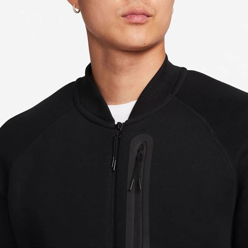 Teška pletena baseball jakna s kapuljom, slim fit, 320 g, 100% pamuk, podstava od pamuka, bočni džepovi