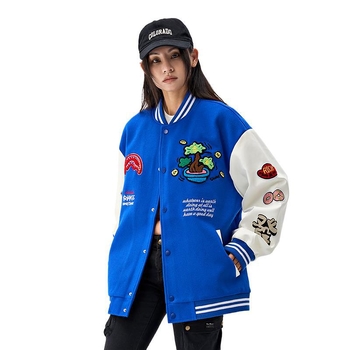 SprayGround Shark Mouth baseball jakna, prozračna pamuk tkanina, lagan kroj, muška sportska jakna, proljeće 2025