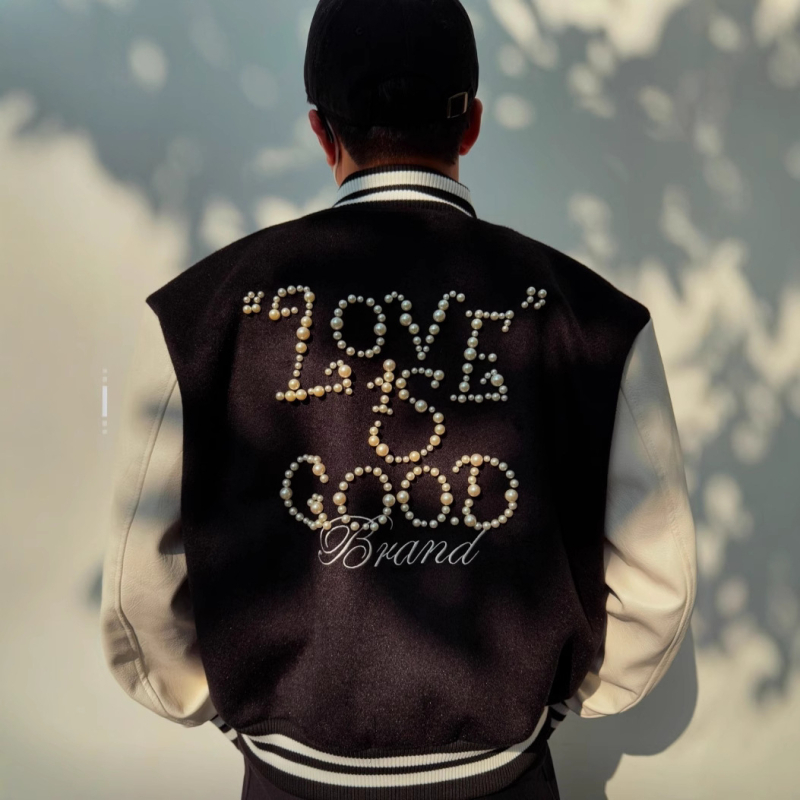 Pamutból készült pulóver/felső, hip-hop stílus, színblokkok, 90% pamut, álló gallér