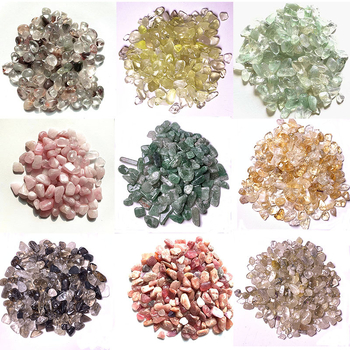 Pietriș decorativ din cristal pentru ghivece și acvarii (Material: Cristal • Greutate netă: 100 g • Ambalaj: carton • Stil: Simplitate modernă • Categoria: Geometrie)