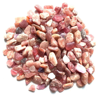 Pietriș decorativ din cristal pentru ghivece și acvarii (Material: Cristal • Greutate netă: 100 g • Ambalaj: carton • Stil: Simplitate modernă • Categoria: Geometrie)