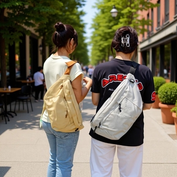 Canvas sportska torba – prozračna, otporna na habanje, protiv krađe, proširivi kapacitet, unisex