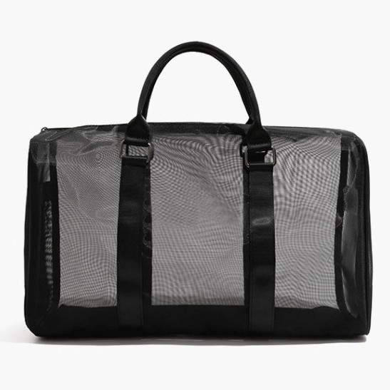 Crossbody mrežasta torba za fitness, za vanjske sportove, 20–35L, poliester, unisex, pohranjiva