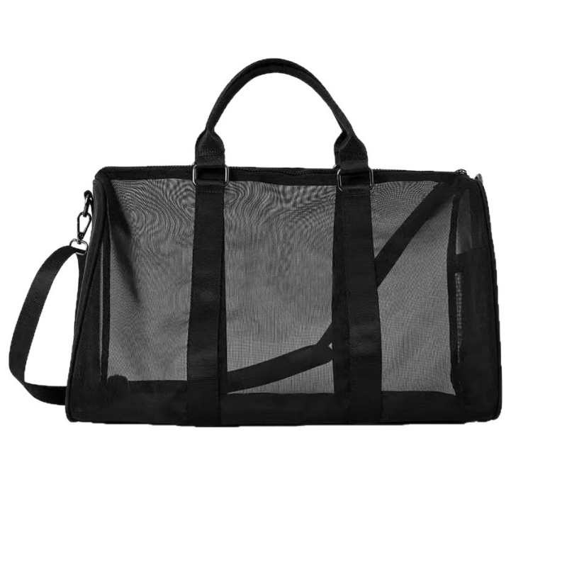 Crossbody mrežasta torba za fitness, za vanjske sportove, 20–35L, poliester, unisex, pohranjiva