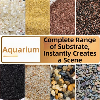 Kőalapú aljzathomok akváriumhoz – homokos látvány, 5–10 kg