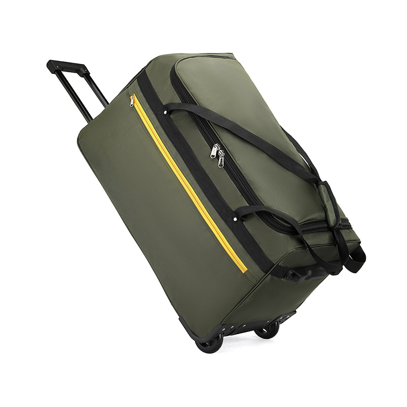 Putna torba na kotačićima s crossbody remenom, vodootporna, prozračna, ultralegka, proširiva, 36–55 L