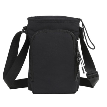 Vanjska torbica za vodu s izolacijom, sa šnornim zatvaranjem, Twill tkanina, unisex, proljeće 2025