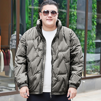 Zimska jakna od pačjeg perja, debeli kroj, stojeći ovratnik i zip, 850 punjenja