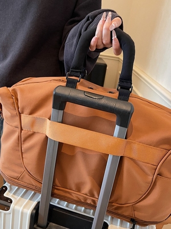 Putna torba, kapacitet 20–35 L, Oxford tkanina, proširiva, smanjuje teret, suho/mokro odjeljak, unisex, poliester podstava