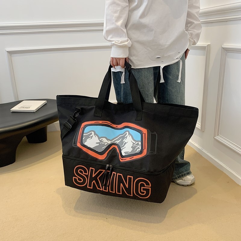 Unisex crossbody torba 20–35L, Oxford tkanina, prozračna podstava, anime uzorak