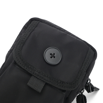 Muška crossbody torba, ulični stil, otporan poliester, pogodna za putovanja u slobodno vrijeme