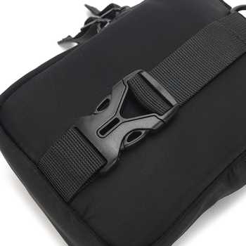 Muška crossbody torba, ulični stil, otporan poliester, pogodna za putovanja u slobodno vrijeme