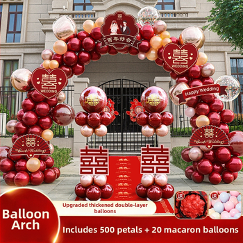 Set balona za svadbenu arku i stup dekoracije — marka auxiliary; šifra proizvoda F96HM875787J5H; materijal: drugi; tip balona: drugi; oblik: balon sa repom