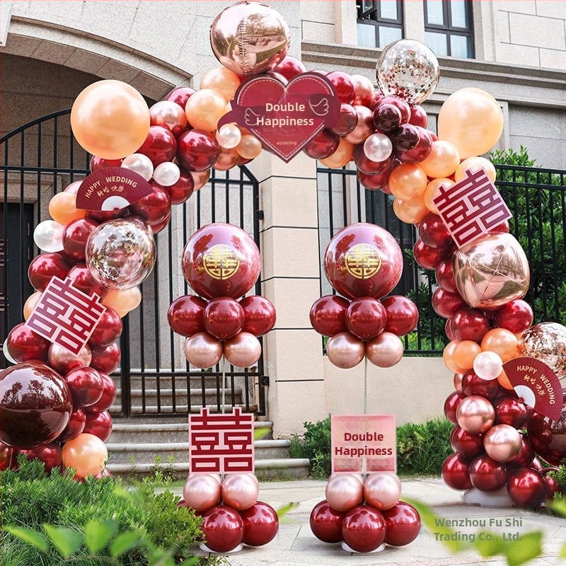 Set balona za svadbenu arku i stup dekoracije — marka auxiliary; šifra proizvoda F96HM875787J5H; materijal: drugi; tip balona: drugi; oblik: balon sa repom