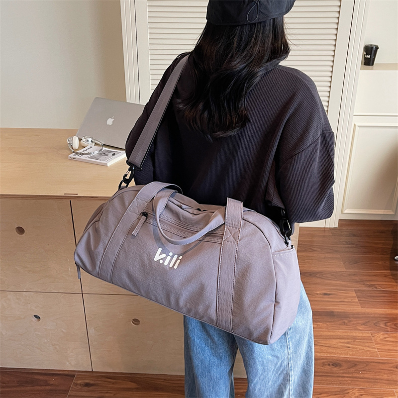 Sportska torba za fitness i jogu, višenamjenska torba za rame i crossbody, odjeljak za suho/mokro, 20–35L, Oxford tkanina