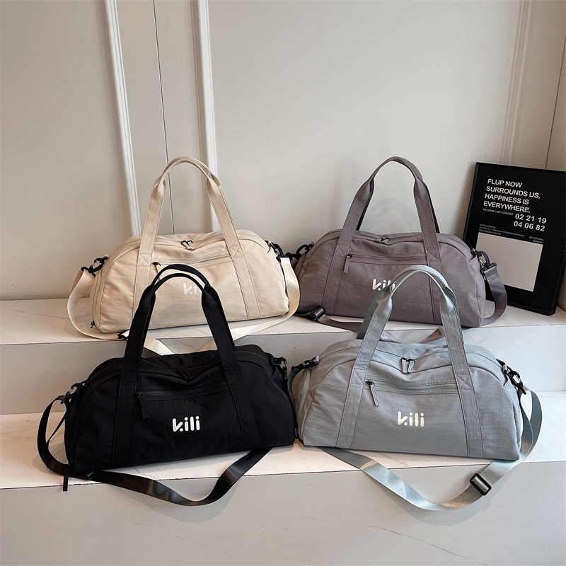 Sportska torba za fitness i jogu, višenamjenska torba za rame i crossbody, odjeljak za suho/mokro, 20–35L, Oxford tkanina