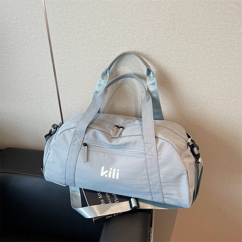 Sportska torba za fitness i jogu, višenamjenska torba za rame i crossbody, odjeljak za suho/mokro, 20–35L, Oxford tkanina