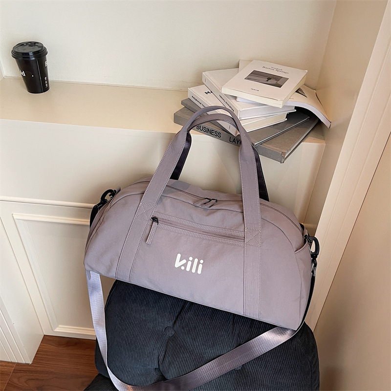Sportska torba za fitness i jogu, višenamjenska torba za rame i crossbody, odjeljak za suho/mokro, 20–35L, Oxford tkanina