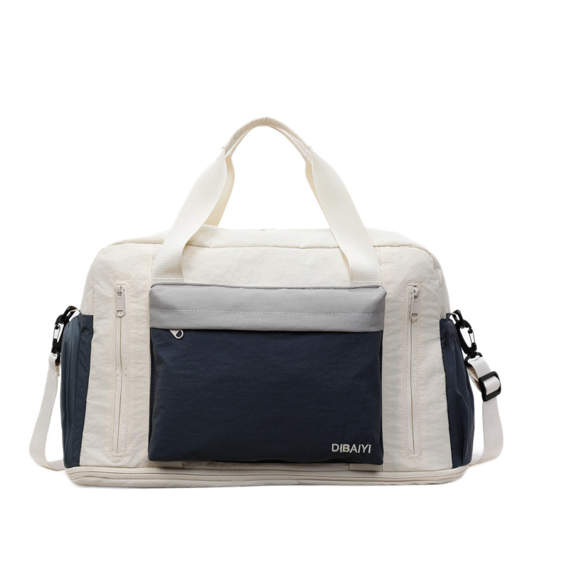 Unisex torba za kratka putovanja, kapacitet 20–35L, platno, vodootporna, stil za opuštena putovanja